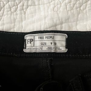 Free people black shorts